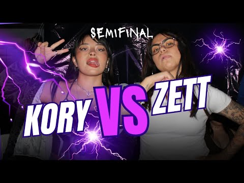 💥Kory VS Zett💥| Semifinales Fecha 2 | Batallas de freestyle rap femenil | #freestyle #batallasderap