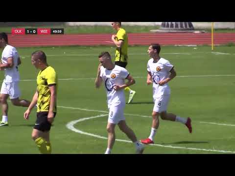 Skrót meczu sparingowego KS  PKM  Olkusz - Wieczysta II Kraków 2-1