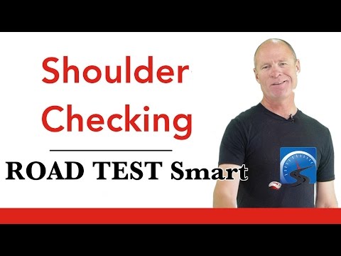 How to Shoulder (Head)  Check | Pass A Road Test Smart Video