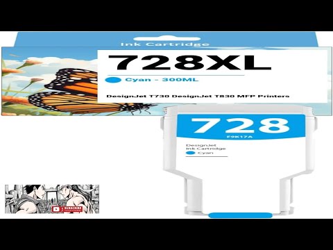 HP 728 300ml Cyan  (F9K17A)