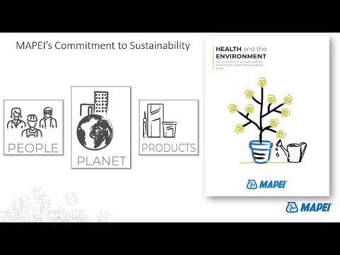 MAPEI Webinar – Understanding Sustainability