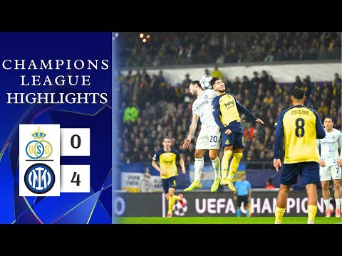 Union Saint Gilloise - Inter Milan | 0-4 | Highlights | Champions League 2025-26 | union sg inter