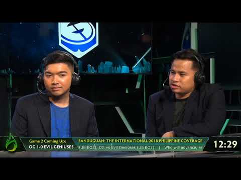 OG vs Evil Geniuses Game 2 - Sanduguan - TI8 Main Event Day 3 #LAKADMATATAG