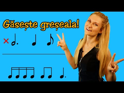 Matematica muzicala 2 - Găsește greșeala! - Joc muzical & lecție interdisciplinară