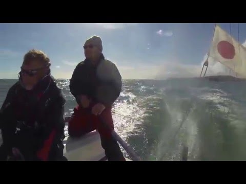 Fareast 28R- Downwind surf session