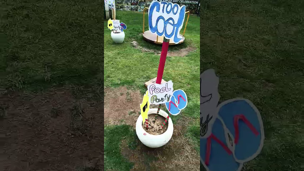 pool party' decoration ideas for school