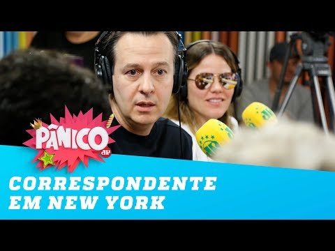Zucatelli já foi correspondente internacional em NY!