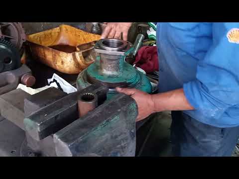 Water pump rebuild kta50 Cummins engine 16 cylinders