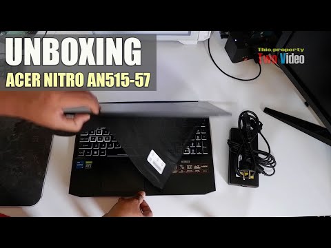 Acer Nitro 5 AN515-57 RTX 3050 Unboxing