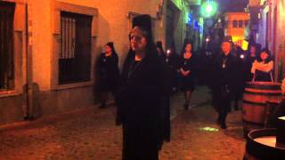 preview picture of video 'Procesión del Silencio 2014 en Arenas de San Pedro'