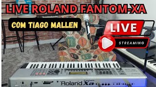 Video thumbnail for LIVE ROLAND FANTOM XA - COM TIAGO MALLEN - TECLADO LINDO E COM TIMBRES PESADOS (PUNCH CERTO) #roland by Tiago Mallen
