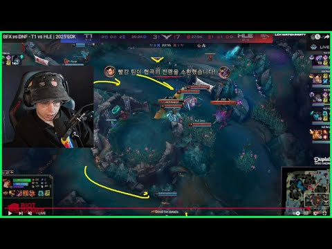 Caedrel Reviews T1's Drake Setups VS HLE