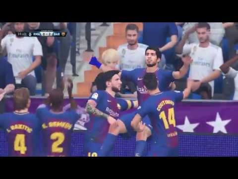 FIFA 18 ROAD TO DIVISION 1 PART 117 - BARCELONA VS REAL MADRID - FIFA 18 Online Seasons Gameplay