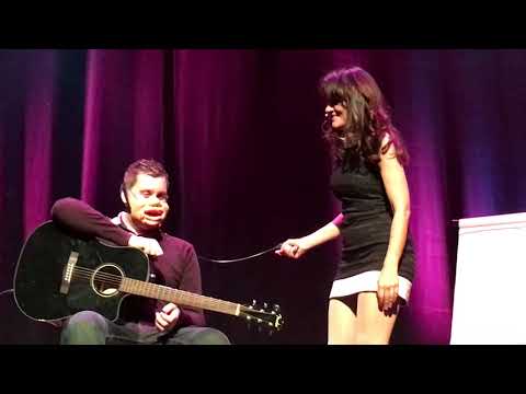 Nina Conti: In Your Face - Tyne Theatre & Opera House 19/11/2016. Adam the Insurance Salesman