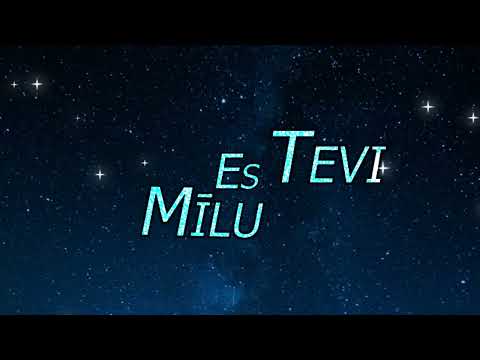 Es tevi mīlu - Strauts/Ģirts (lyrics)