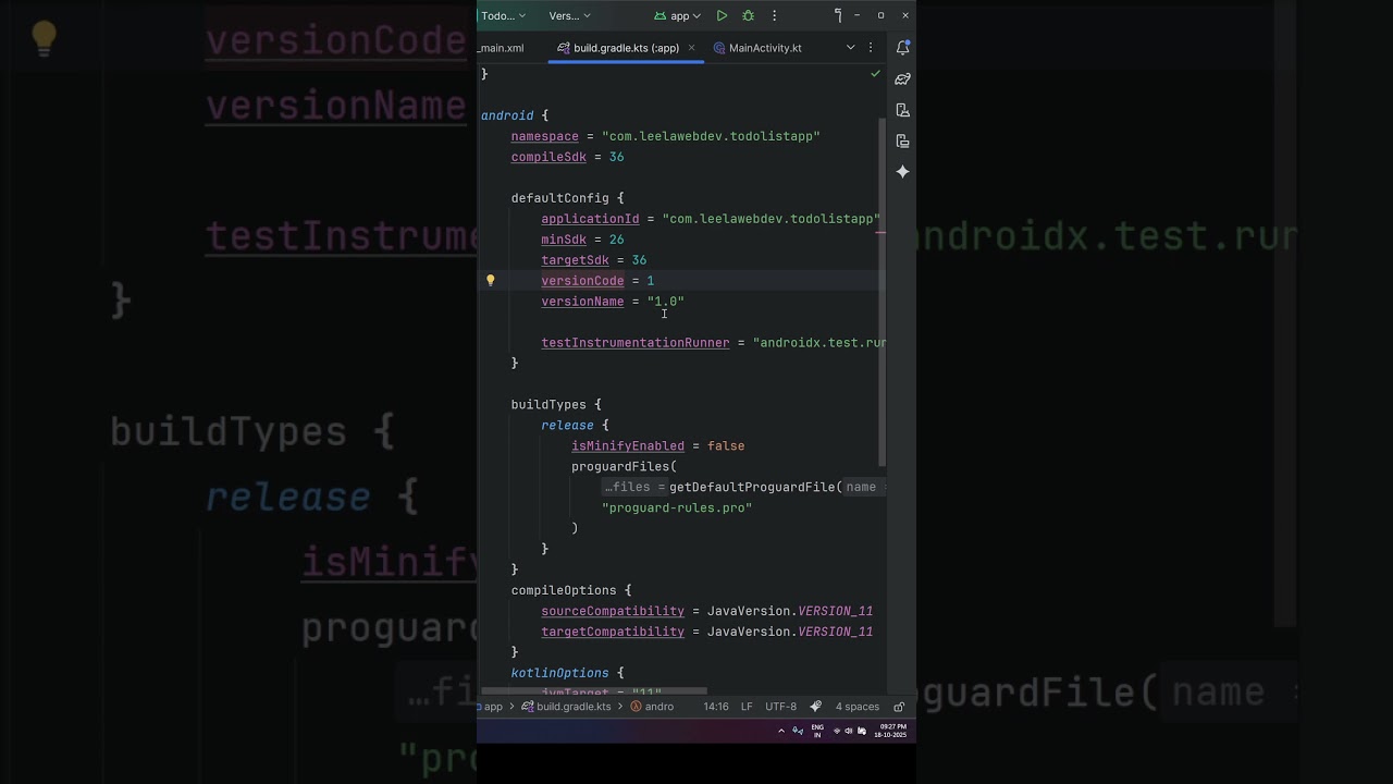 Version Name vs Version Code in Android Studio | Easy Explanation