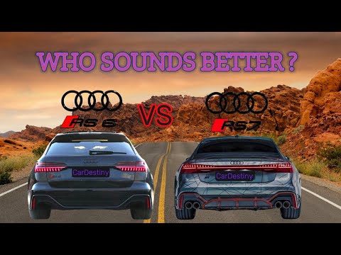 AUDI RS7 ABT VS AUDI RS6