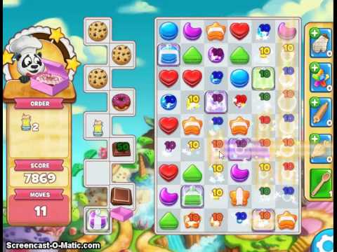 Level 943 Cookie Jam (no boosters)