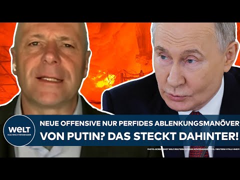 Video Thumbnail: UKRAINE-KRIEG: Neue Russen-Offensive nur perfides Ablenkungsmanöver von Putin? Das steckt dahinter
