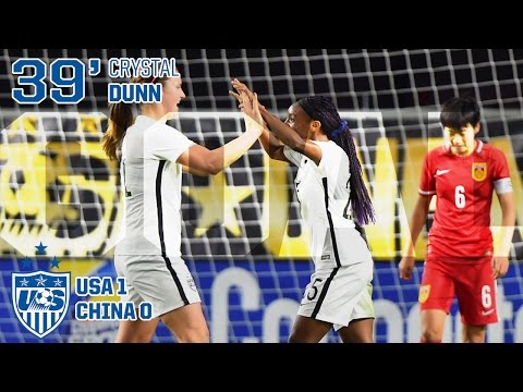 WNT vs. China PR: Crystal Dunn Goal - Dec. 13, 2015