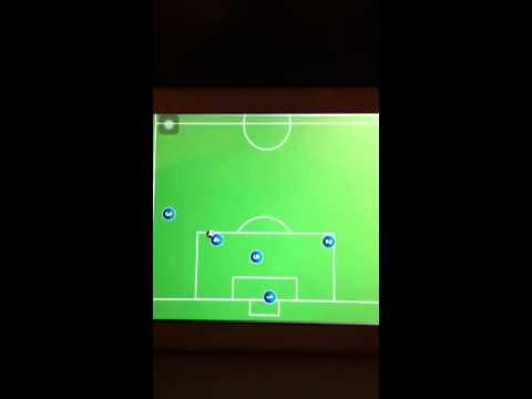 Giro palla difesa a quattro Borussia Mestre