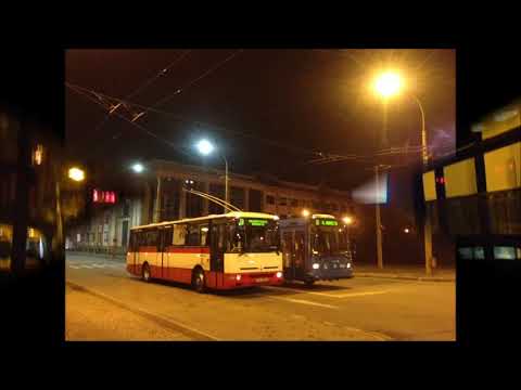 Karosa B952E.1716 DP města Jihlavy #336, noční fotojízda - 111 let MHD v Jihlavě