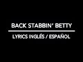 Cage The Elephant – Back Stabbin' Betty Lyrics [Inglés/Español]