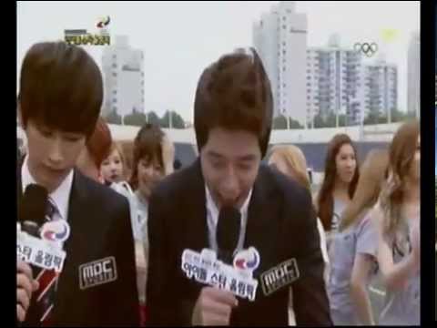 120726 Idol Star Olympics MC Eunhyuk 1