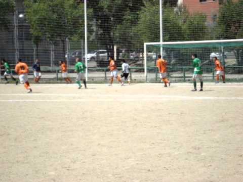 Minuto 56. Sixto cae dentro del área, penalty a favor del Spartac decretado por el colegiado