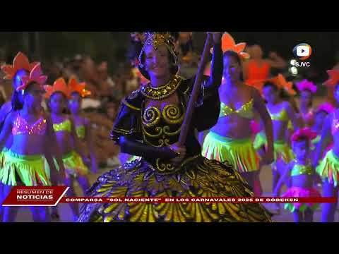 Comparsa Sol Naciente Carnavales 2025 en GODEKEN