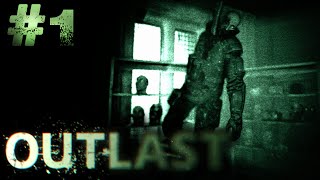 CLOSE TO CRYING JUMP SCARES!! - OUTLAST Facecam Let's Play #1 - Scariest Game Ever