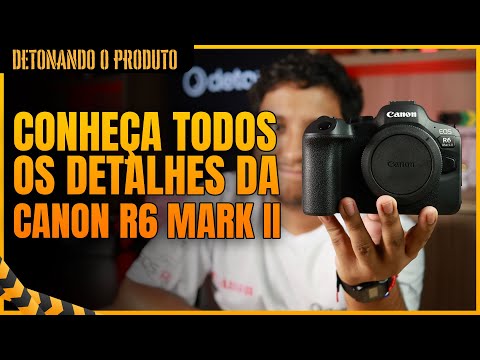 Câmera Canon EOS R6 Mark II Mirrorless (Corpo) - Alta Performance