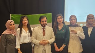 في حفل تكريم الخريجين #السوريين في جامعة مدينة #ملاطيا (إينونو) في #تركيا.💚