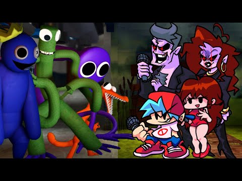 Rainbow Friends VS Boyfriend's Family 🎶 (Friends To Your End but BF, GF, Daddy and Mommy Mearest)