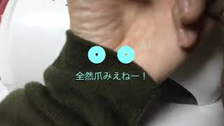 クリスマスネイル。色々なチェックとサンタに挑戦。
