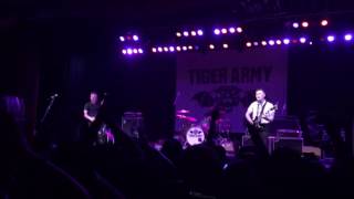 Tiger Army live - Rose of the Devil&#39;s Garden
