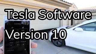 Tesla Software Version 10.0 In Depth