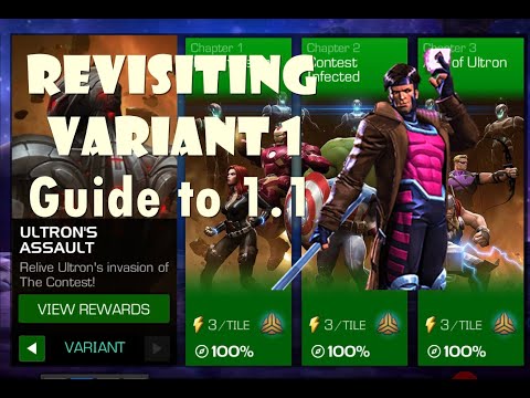 Completion Guide to Variant 1, Quest 1.1 - Marvel Contest of Champions