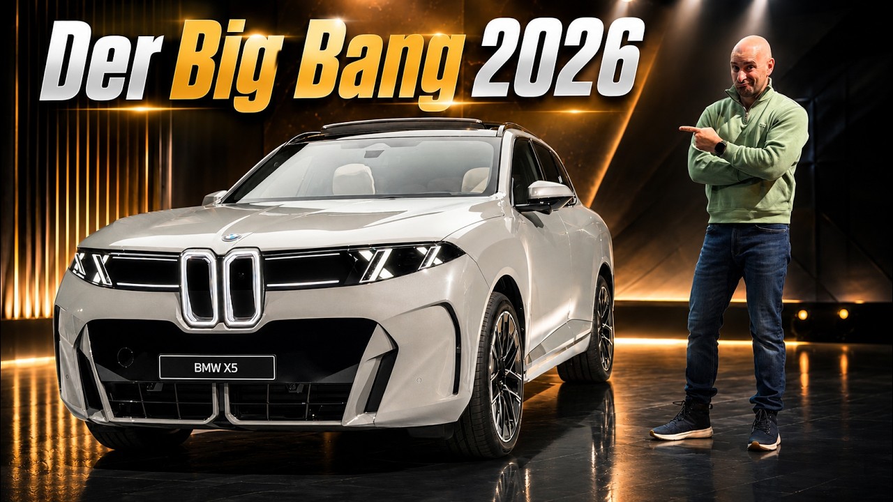 BMW iX5 | Der wohl fetteste Schlag der E-Auto Geschichte?
