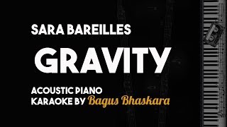 Sara Bareilles - Gravity (Piano Karaoke Backing Track With Lyrics on Screen)