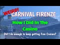My Firenze Experience Will I Get MORE FREE CRUISES From Carnival