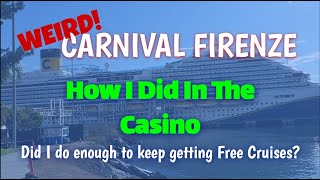 My Firenze Experience :  Will I Get MORE FREE CRUISES From Carnival?