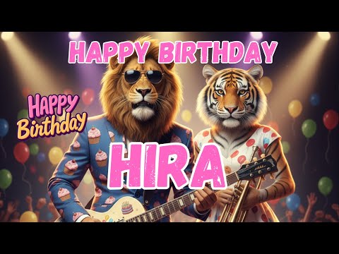 HIRA Happy Birthday Song - Happy Birthday to Hira