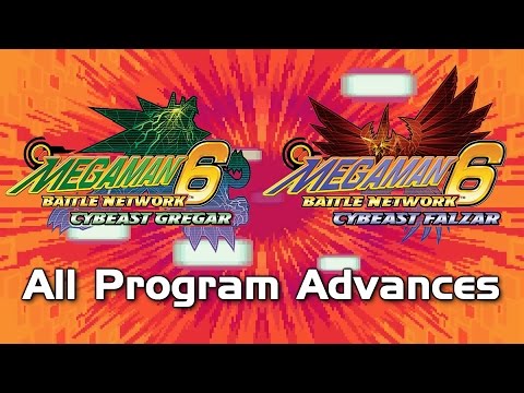 Mega Man Battle Network 6: All Program Advances (Including CrossOver PA!)