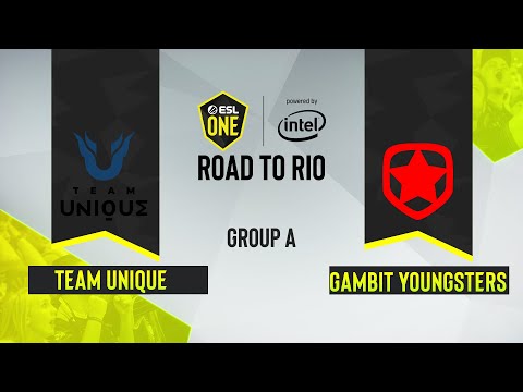 CSGO - Gambit Youngsters vs. Team Unique [Vertigo] Map 2 - ESL One Road to Rio - Group A - CIS