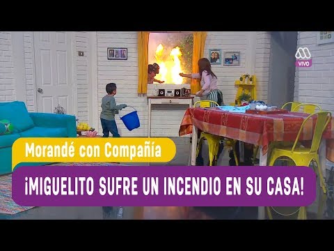 ¡Miguelito sufre un incendio en su casa! - Morandé con Compañía 2018
