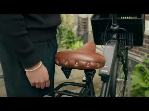 Voltano Drifter Fietszadel 2.0 - Zwart Zadel
