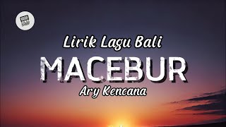 Download lagu Lirik Lagu Bali - Mecebur Oleh Ary Kencana mp3