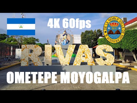 ASMR Bike | Streets of Rivas NIC 4K 60fps 2025 11 12 Wednesday Ometepe Island Moyogalpa