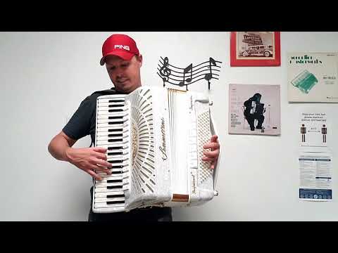 (SOLD!) - NEW! Serenellini Professional Imperator - double tone chamber (Carnegie Accordion Company)